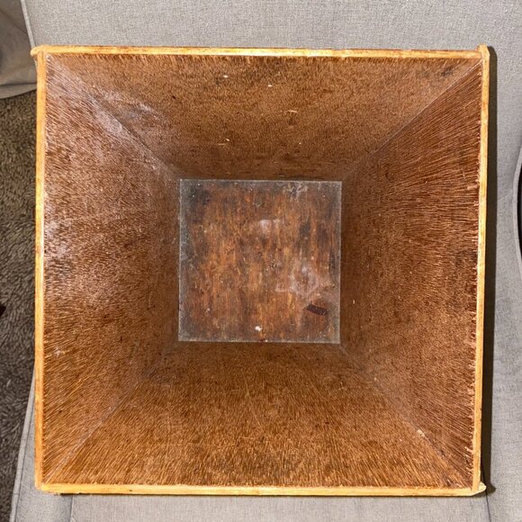 Mid-Century Modern Danish Teak Wastebasket - Picture 9 of 13